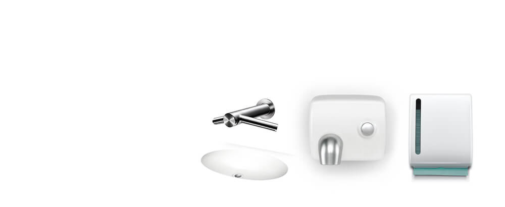 Náklady na sušiče rúk Dyson Airblade Tap v porovnaní s papierovými uteráky a inými sušiči rúk